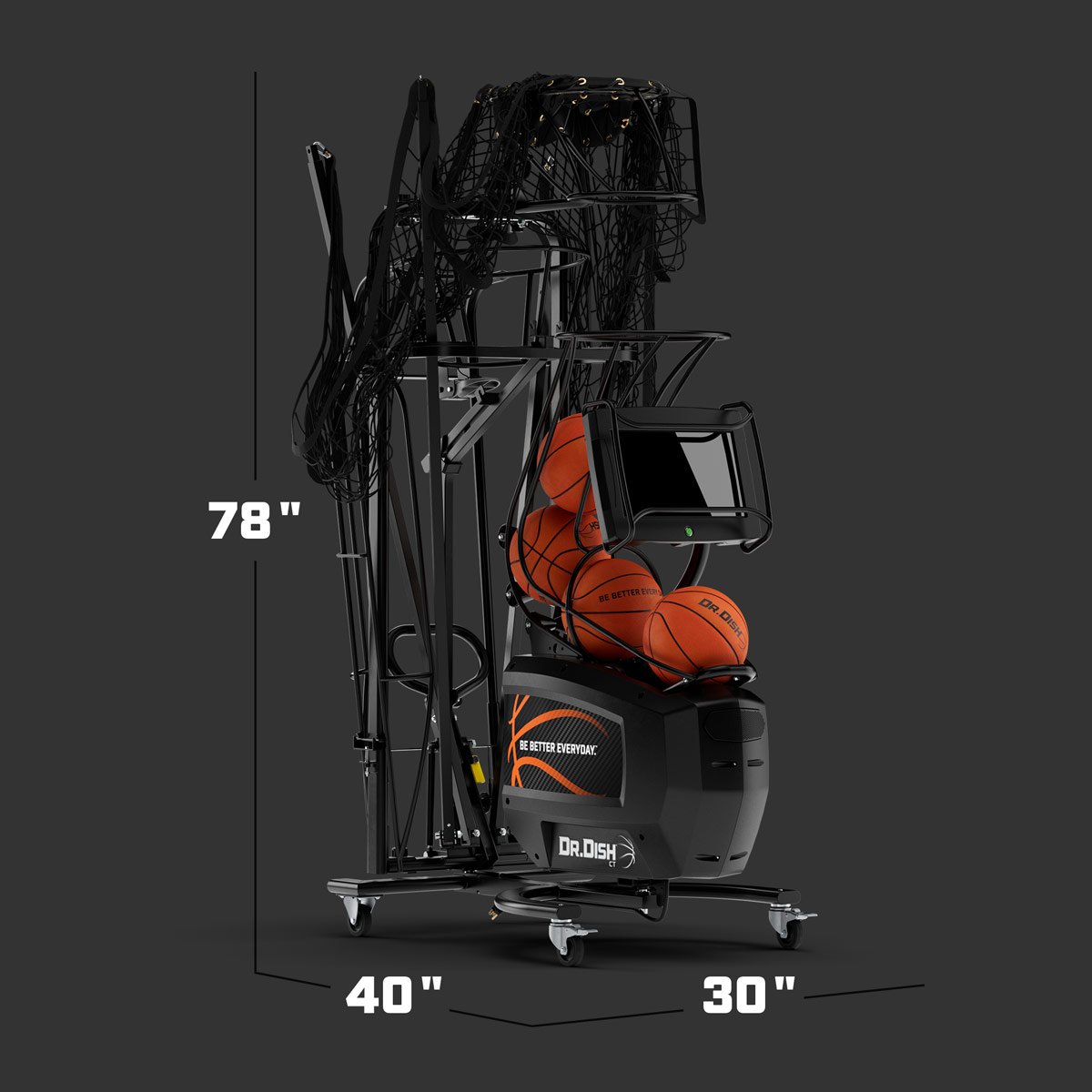 Dr. Dish CT Basketball Shooting Machine Dr. Dish Basketball